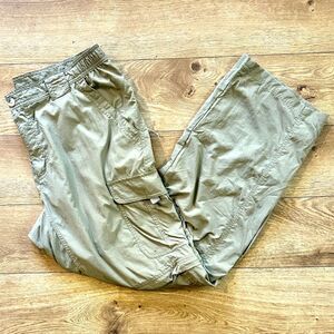 Columbia Men's Cargo Pants - Olive Size Large